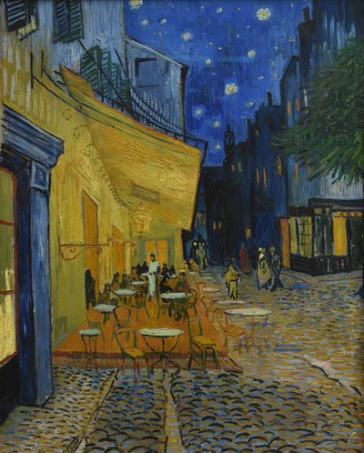 Café Terrace at Night by Vincent van Gogh